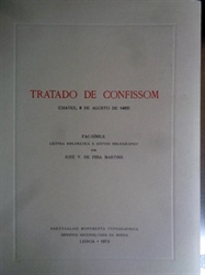 Imagem de TRATADO DE CONFISSOM, FAC-SÍMILE, LEITURA DIPLOMÁTICA E ESTUDO BIBLIOGRÁFICO