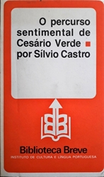Imagem de O percurso sentimental de Cesário Verde por Silvio Castro - 114