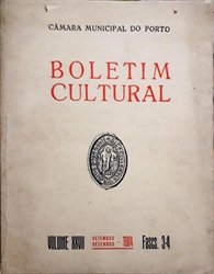 Imagem de BOLETIM CULTURAL - 1964 - vol. XXVII - fasc. 3-4