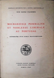Imagem de Bourgeoisie pombaline et noblesse liberale au portugal