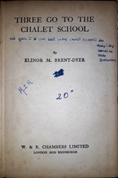 Imagem de Three go to the chalet school 