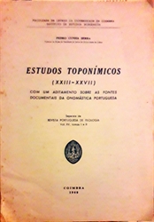 Imagem de Estudos toponimicos 