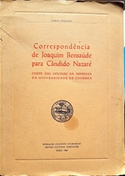 Imagem de Correspondência  de Joaquim Bensaúde para Cândido Nazaré