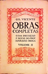 Imagem de Obras completas de Gil Vicente - Volume II