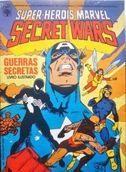 Imagem de SUPER - HERÓIS MARVEL SECRET WARS - GUERRAS SECRETAS ( LIVRO ILUSTRADO