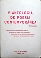 Imagem de V Antologia de poesia contemporânea