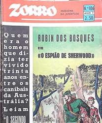 Imagem de 106 - Ano 2 - Zorro, magazine da juventude