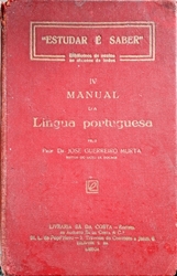Imagem de  IV MANUAL DA LÍNGUA PORTUGUESA