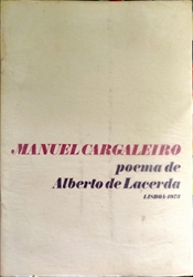 Imagem de Manuel Cargaleiro poema de Alberto de Lacerda